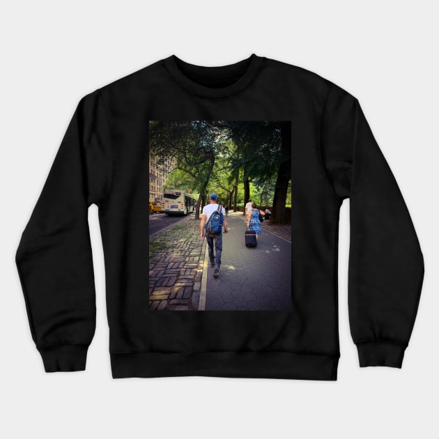 Central Park People Manhattan NYC Crewneck Sweatshirt by eleonoraingrid